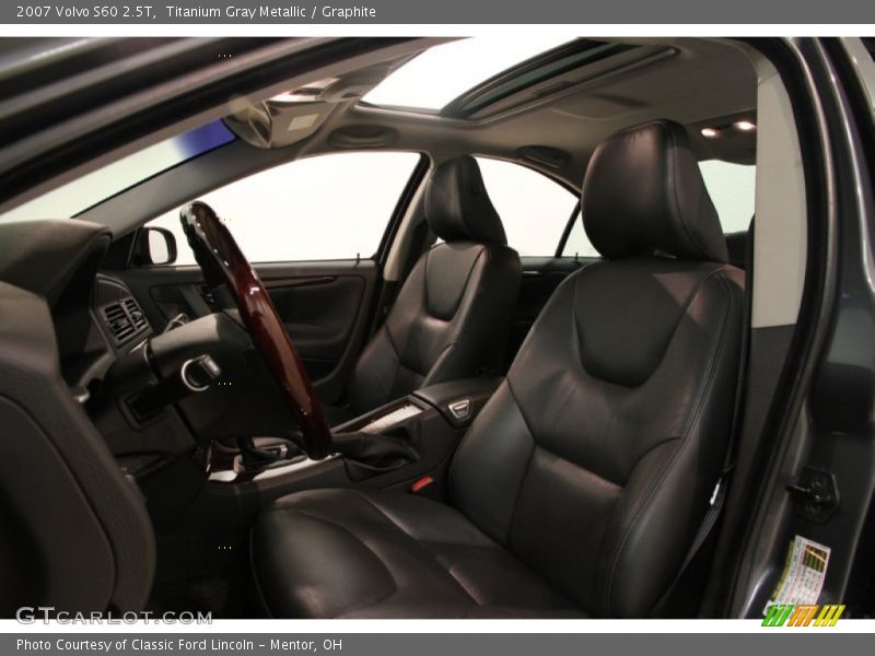 Titanium Gray Metallic / Graphite 2007 Volvo S60 2.5T