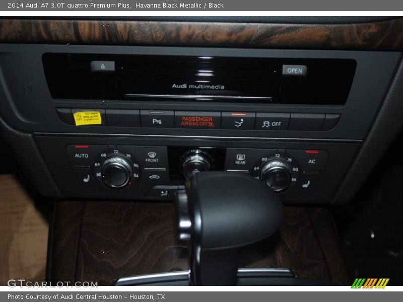 Havanna Black Metallic / Black 2014 Audi A7 3.0T quattro Premium Plus
