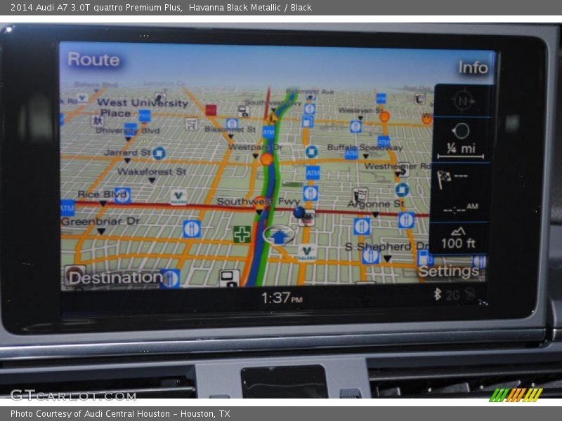 Havanna Black Metallic / Black 2014 Audi A7 3.0T quattro Premium Plus