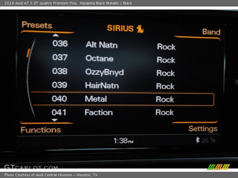 Havanna Black Metallic / Black 2014 Audi A7 3.0T quattro Premium Plus