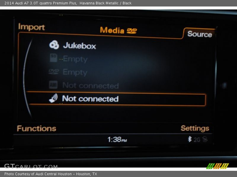 Havanna Black Metallic / Black 2014 Audi A7 3.0T quattro Premium Plus