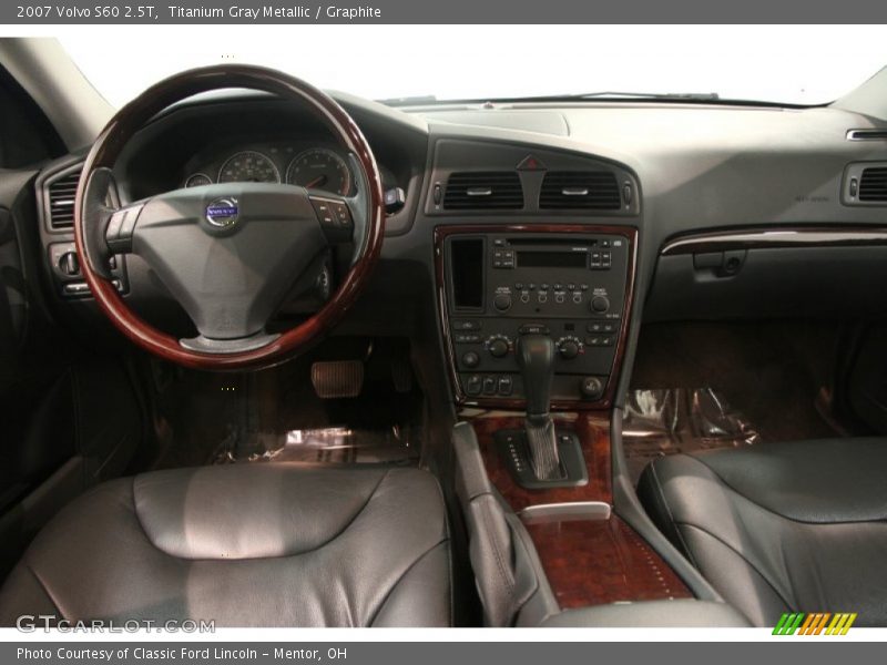 Titanium Gray Metallic / Graphite 2007 Volvo S60 2.5T