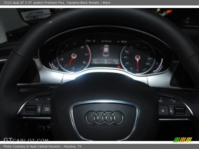 Havanna Black Metallic / Black 2014 Audi A7 3.0T quattro Premium Plus