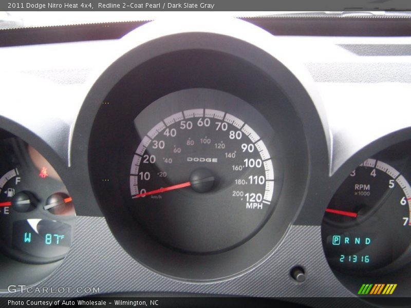 Redline 2-Coat Pearl / Dark Slate Gray 2011 Dodge Nitro Heat 4x4