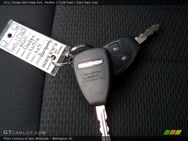 Redline 2-Coat Pearl / Dark Slate Gray 2011 Dodge Nitro Heat 4x4