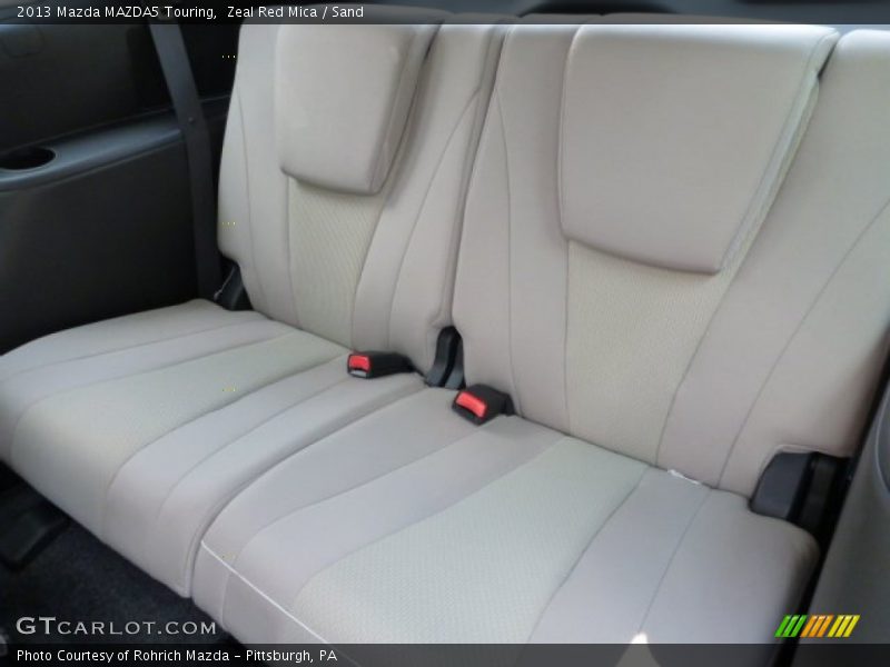 Zeal Red Mica / Sand 2013 Mazda MAZDA5 Touring