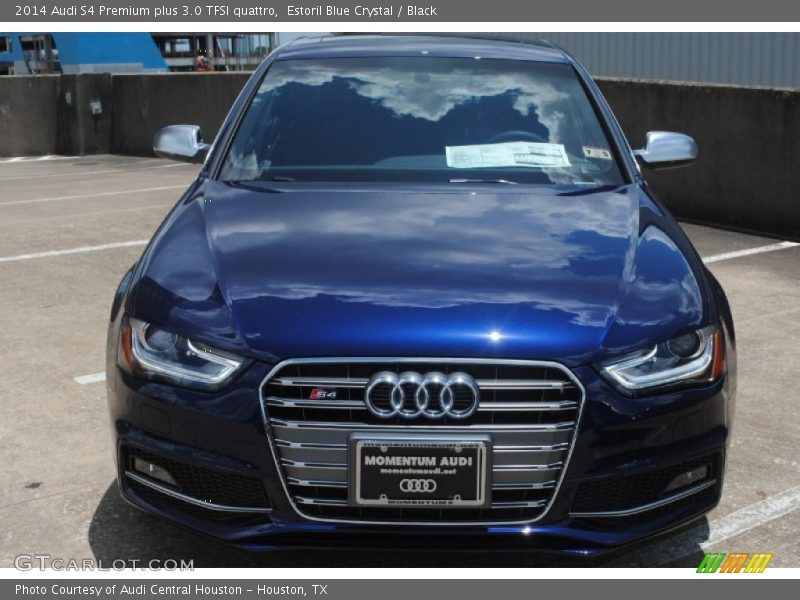 Estoril Blue Crystal / Black 2014 Audi S4 Premium plus 3.0 TFSI quattro