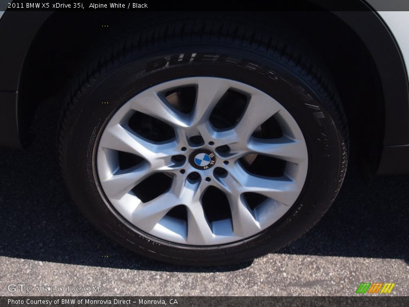 Alpine White / Black 2011 BMW X5 xDrive 35i