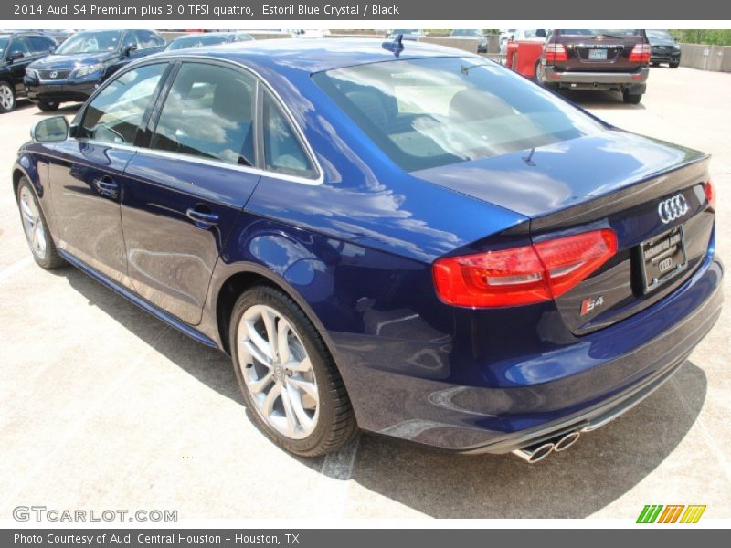 Estoril Blue Crystal / Black 2014 Audi S4 Premium plus 3.0 TFSI quattro