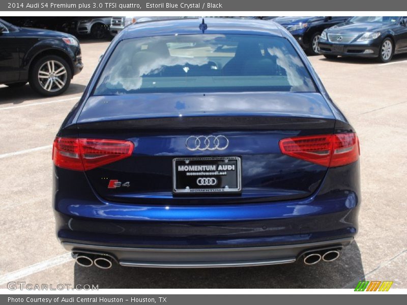 Estoril Blue Crystal / Black 2014 Audi S4 Premium plus 3.0 TFSI quattro