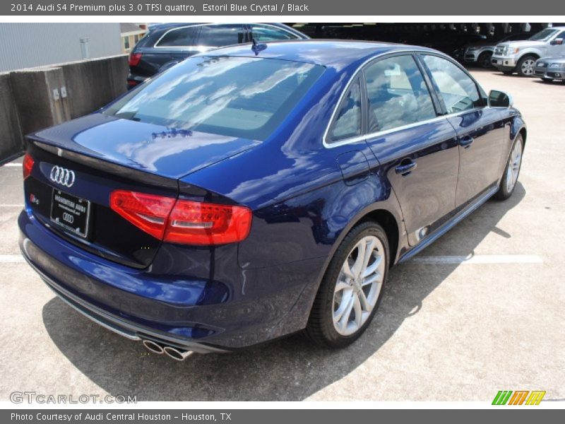 Estoril Blue Crystal / Black 2014 Audi S4 Premium plus 3.0 TFSI quattro