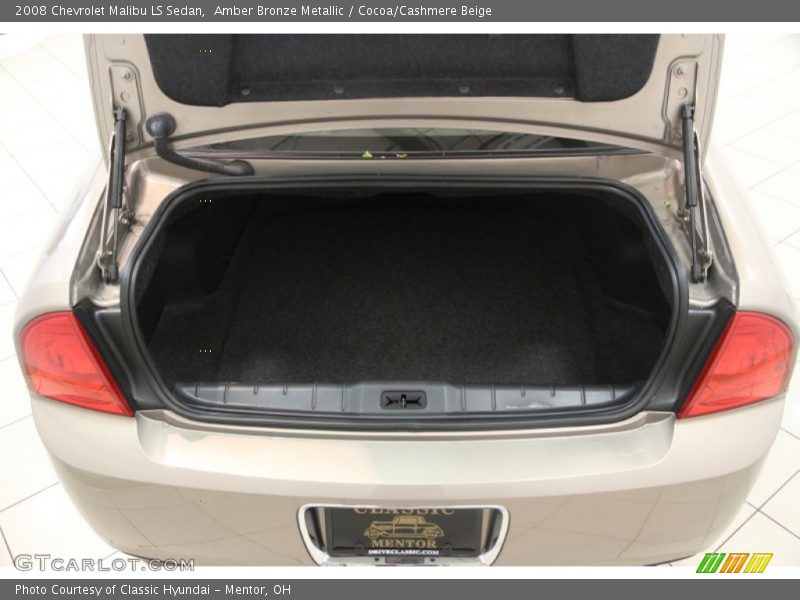 Amber Bronze Metallic / Cocoa/Cashmere Beige 2008 Chevrolet Malibu LS Sedan