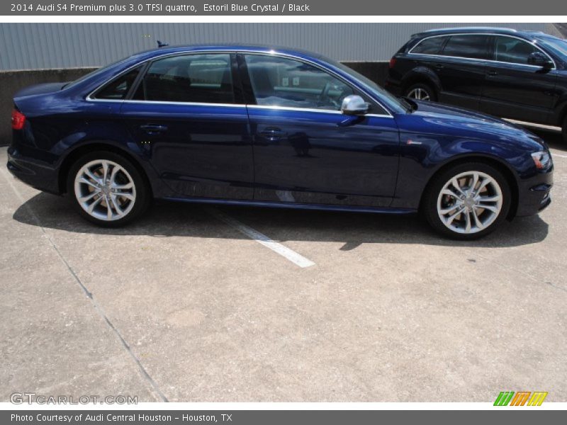 Estoril Blue Crystal / Black 2014 Audi S4 Premium plus 3.0 TFSI quattro