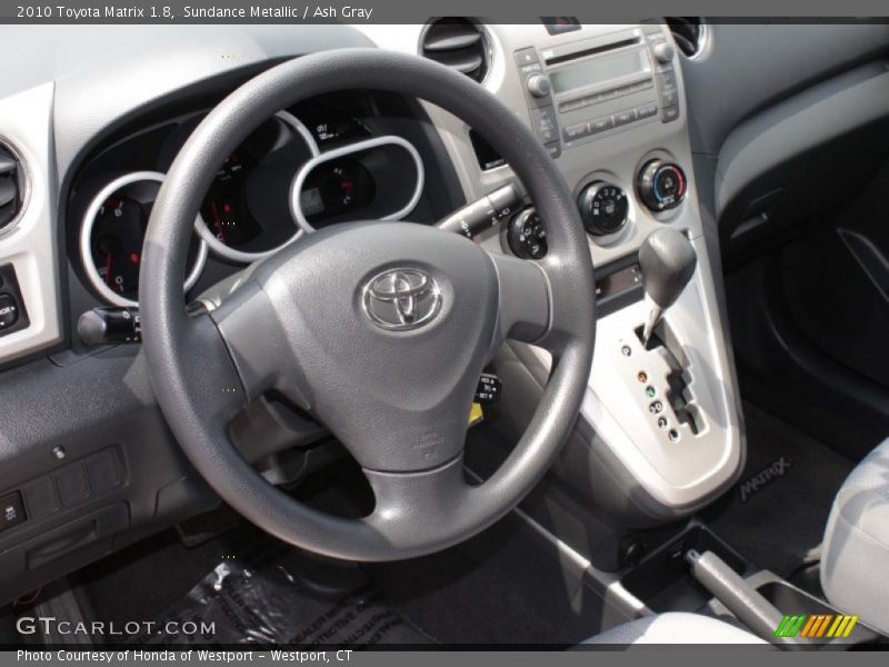 Sundance Metallic / Ash Gray 2010 Toyota Matrix 1.8