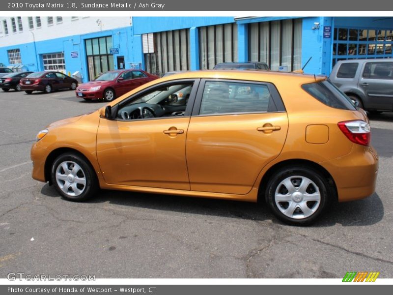 Sundance Metallic / Ash Gray 2010 Toyota Matrix 1.8
