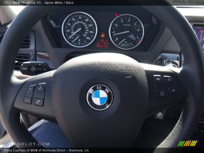 Alpine White / Black 2011 BMW X5 xDrive 35i