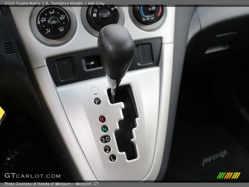 Sundance Metallic / Ash Gray 2010 Toyota Matrix 1.8
