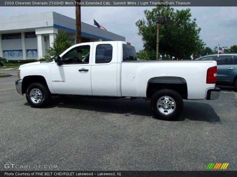  2009 Silverado 2500HD Work Truck Extended Cab Summit White