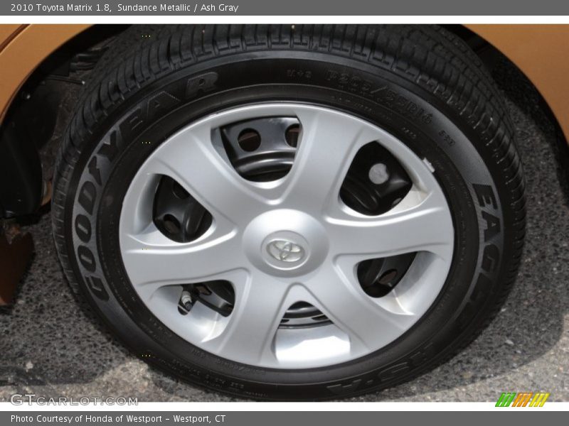 Sundance Metallic / Ash Gray 2010 Toyota Matrix 1.8