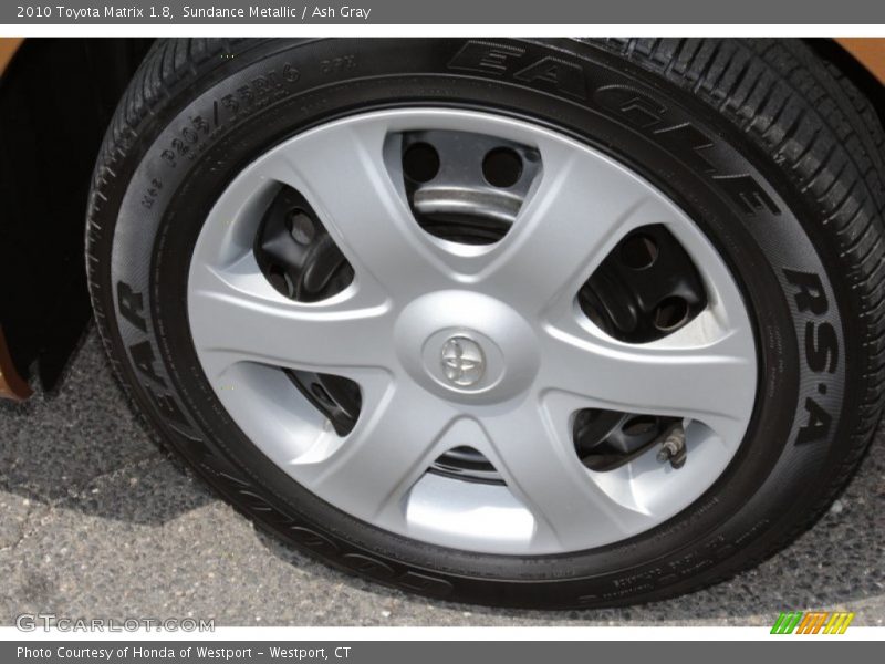 Sundance Metallic / Ash Gray 2010 Toyota Matrix 1.8