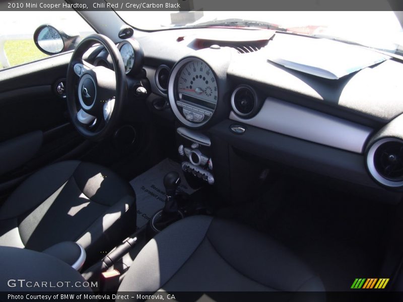 Chili Red / Grey/Carbon Black 2010 Mini Cooper Hardtop
