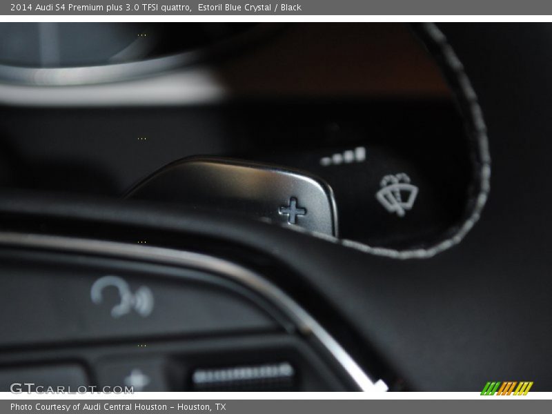 Estoril Blue Crystal / Black 2014 Audi S4 Premium plus 3.0 TFSI quattro