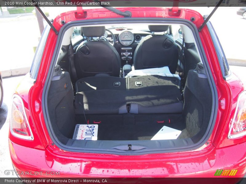 Chili Red / Grey/Carbon Black 2010 Mini Cooper Hardtop