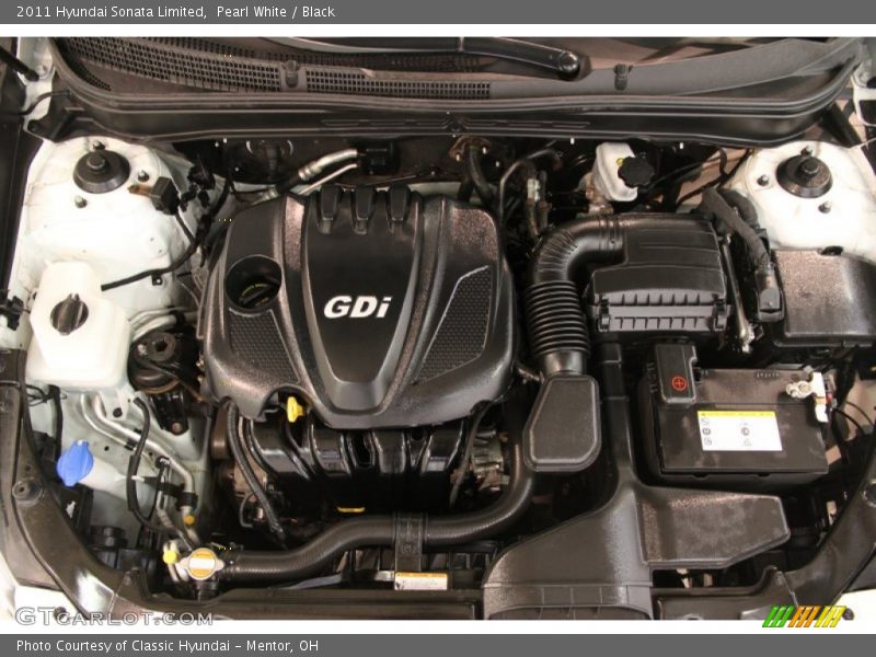 2011 Sonata Limited Engine - 2.4 Liter GDI DOHC 16-Valve CVVT 4 Cylinder