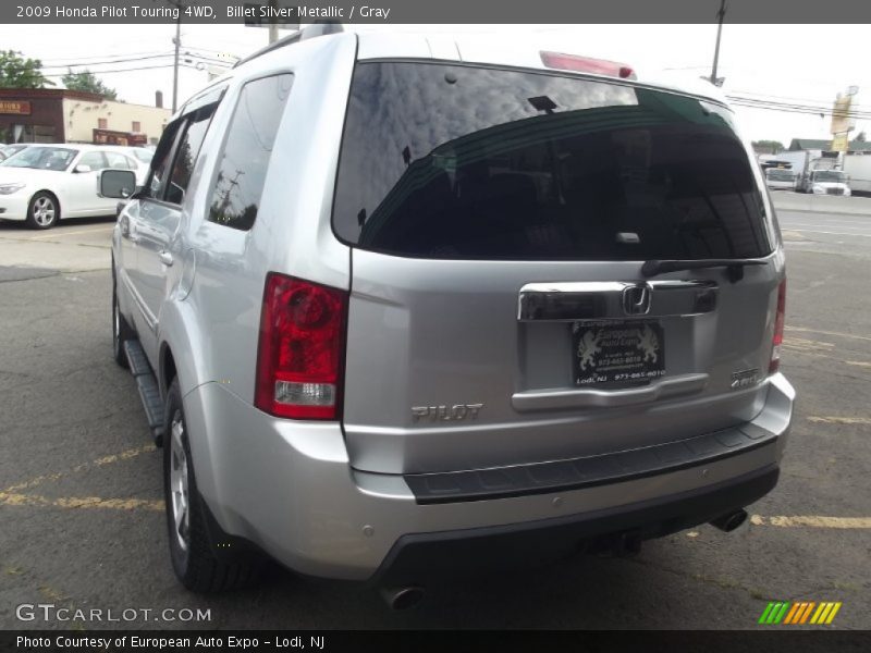 Billet Silver Metallic / Gray 2009 Honda Pilot Touring 4WD