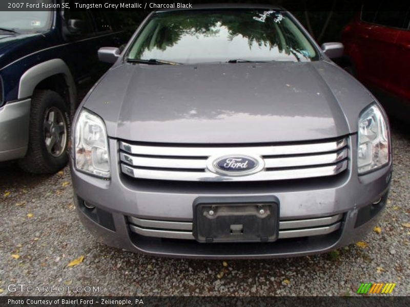 Tungsten Grey Metallic / Charcoal Black 2007 Ford Fusion SE