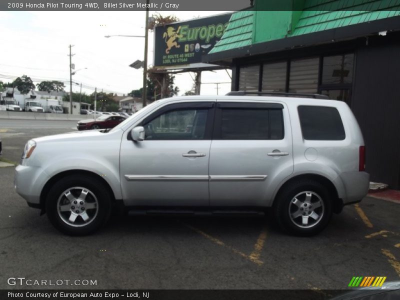 Billet Silver Metallic / Gray 2009 Honda Pilot Touring 4WD