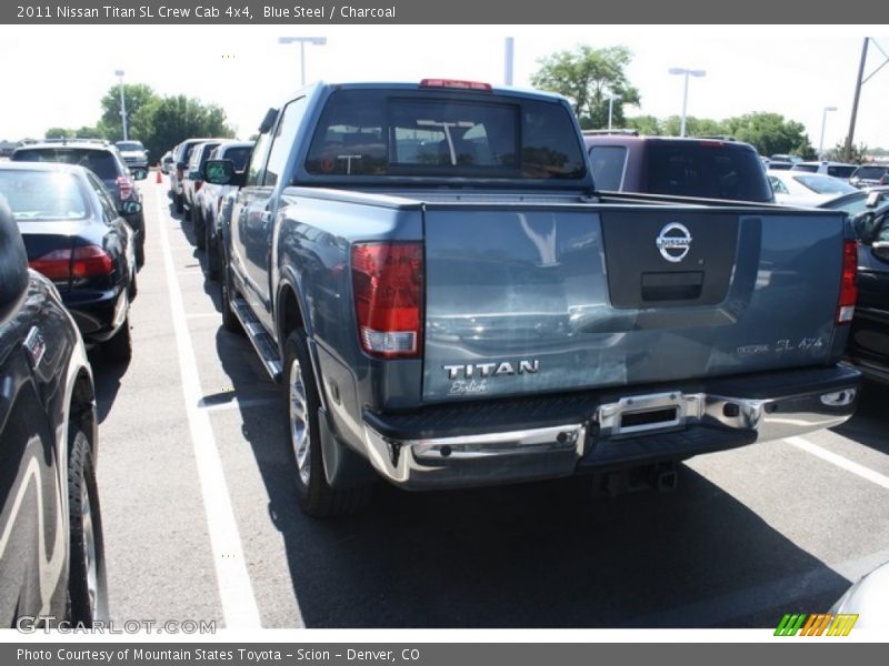 Blue Steel / Charcoal 2011 Nissan Titan SL Crew Cab 4x4
