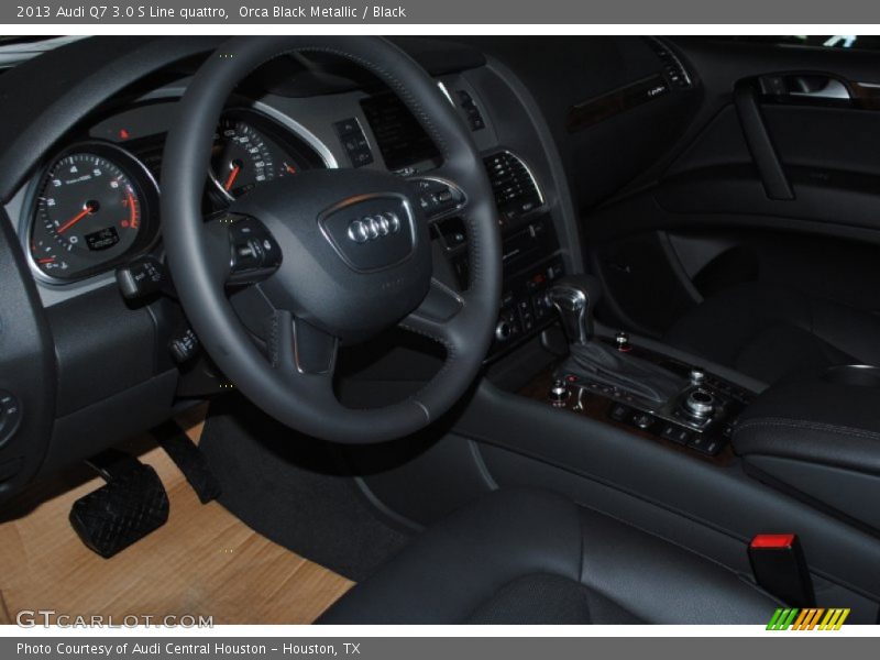 Orca Black Metallic / Black 2013 Audi Q7 3.0 S Line quattro