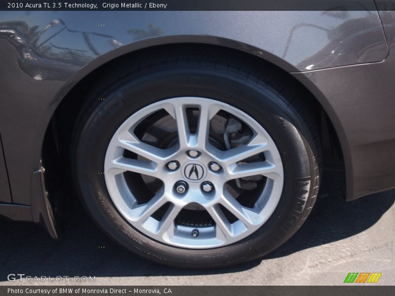 Grigio Metallic / Ebony 2010 Acura TL 3.5 Technology