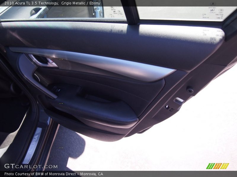 Grigio Metallic / Ebony 2010 Acura TL 3.5 Technology