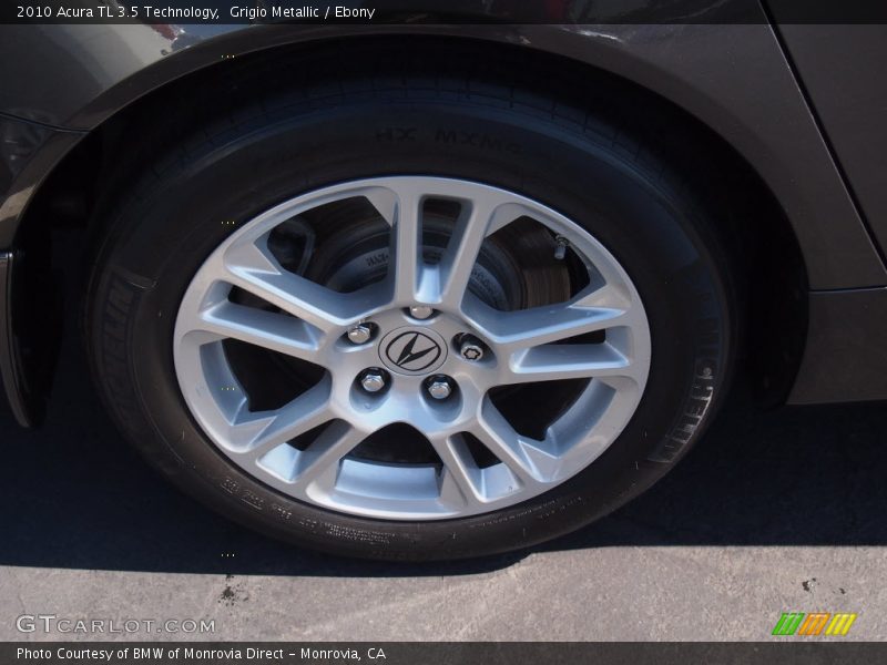 Grigio Metallic / Ebony 2010 Acura TL 3.5 Technology