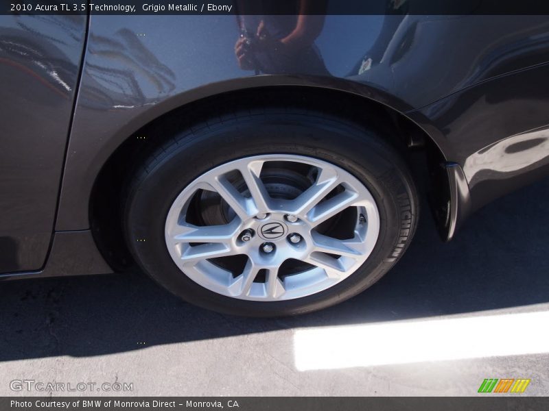 Grigio Metallic / Ebony 2010 Acura TL 3.5 Technology