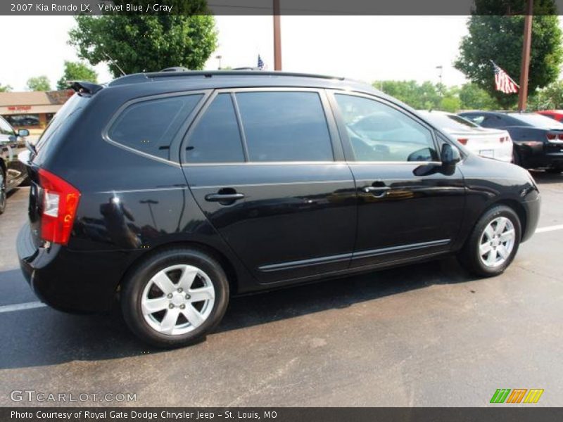 Velvet Blue / Gray 2007 Kia Rondo LX