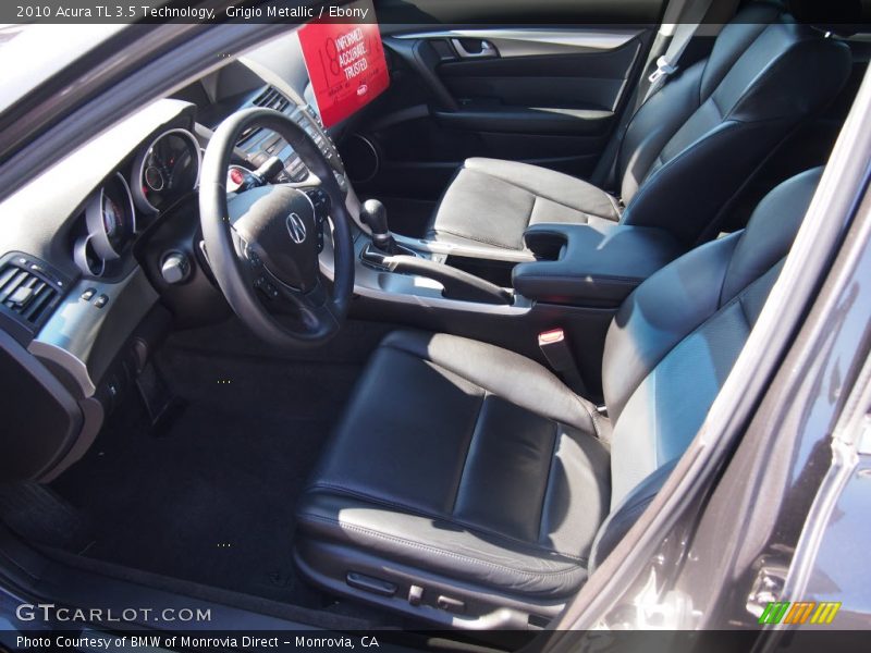 Grigio Metallic / Ebony 2010 Acura TL 3.5 Technology