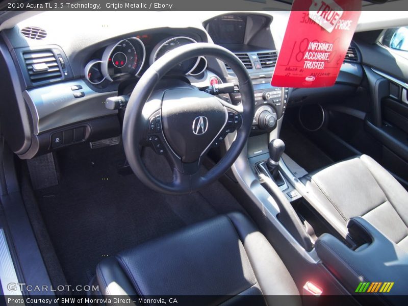 Grigio Metallic / Ebony 2010 Acura TL 3.5 Technology