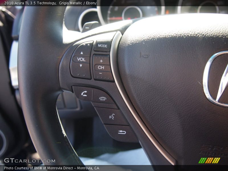 Grigio Metallic / Ebony 2010 Acura TL 3.5 Technology