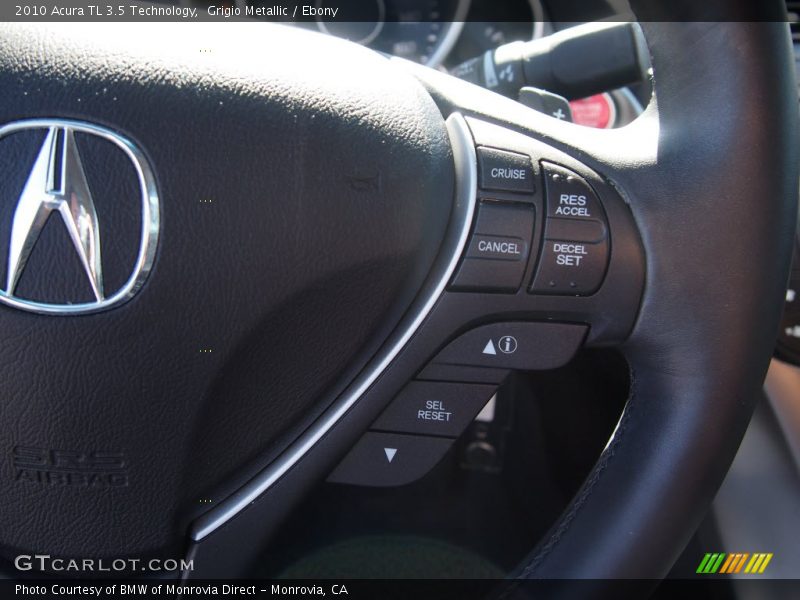 Grigio Metallic / Ebony 2010 Acura TL 3.5 Technology