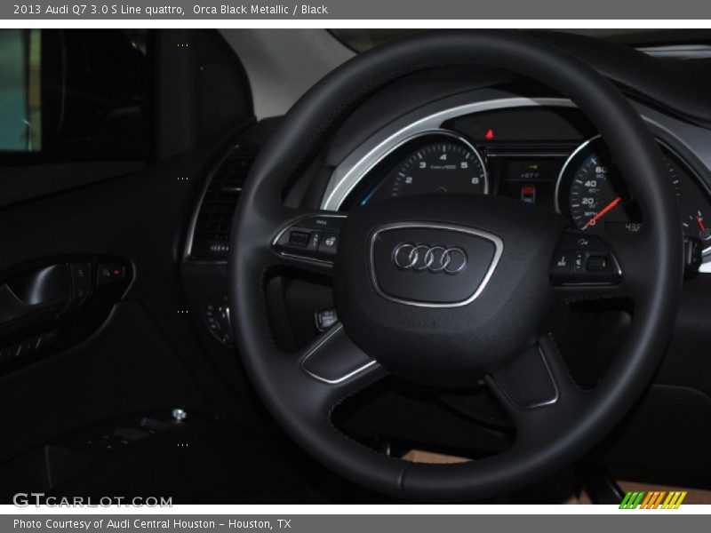 Orca Black Metallic / Black 2013 Audi Q7 3.0 S Line quattro