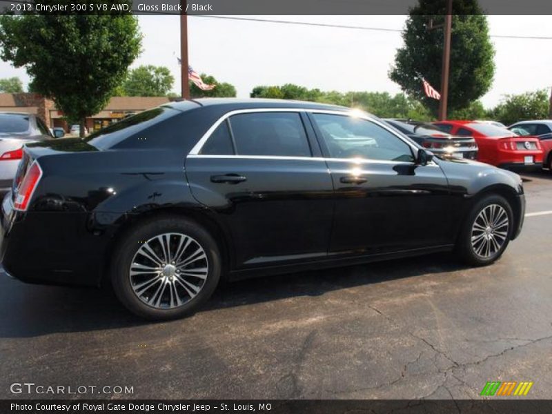 Gloss Black / Black 2012 Chrysler 300 S V8 AWD