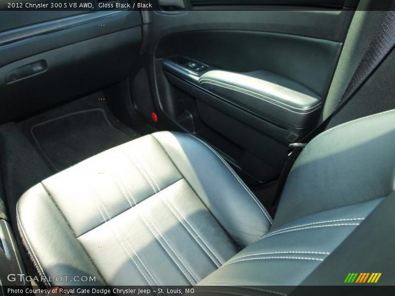 Gloss Black / Black 2012 Chrysler 300 S V8 AWD