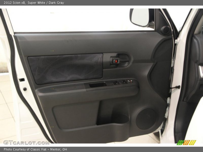 Super White / Dark Gray 2012 Scion xB