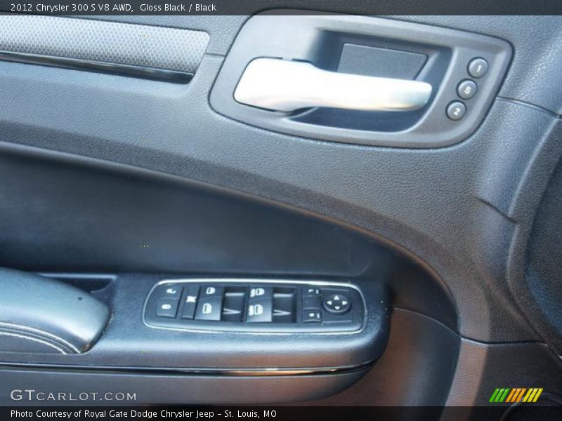 Gloss Black / Black 2012 Chrysler 300 S V8 AWD