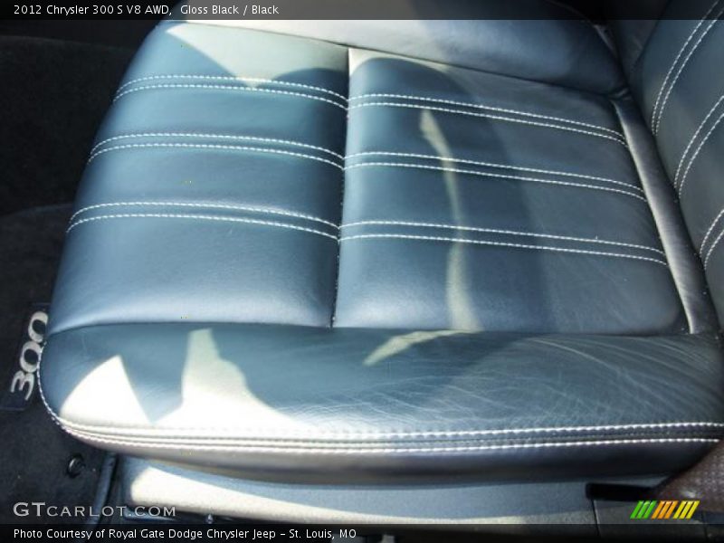 Gloss Black / Black 2012 Chrysler 300 S V8 AWD