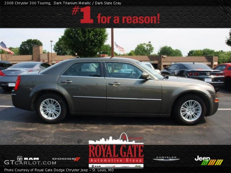 Dark Titanium Metallic / Dark Slate Gray 2008 Chrysler 300 Touring