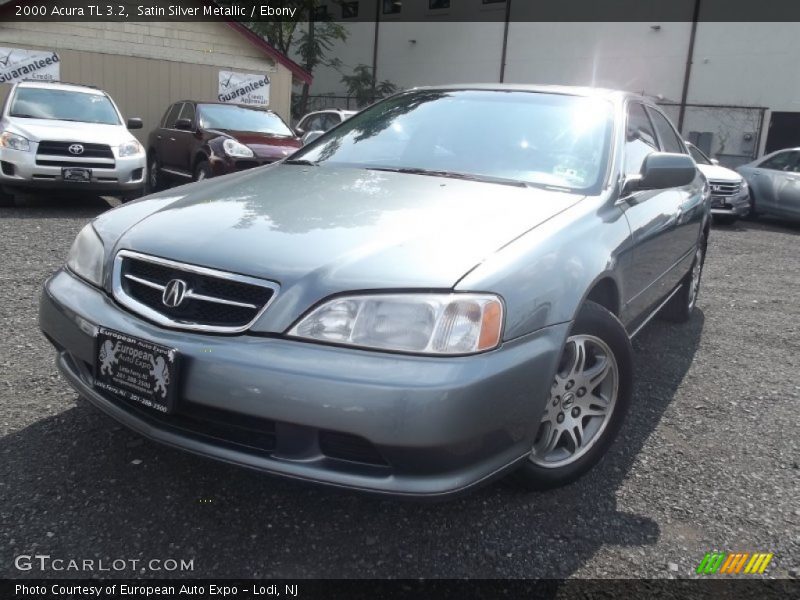 Satin Silver Metallic / Ebony 2000 Acura TL 3.2